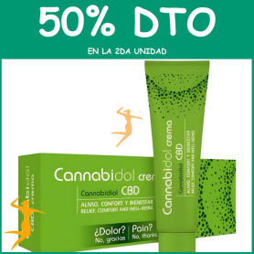 CANNABIDOL CREMA 75ML TEGOR OFERTA 2 UD