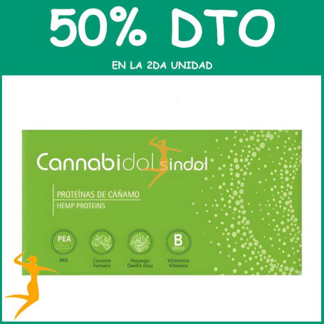 CANNABIDOL SINDOL 20 CÁPSULAS TEGOR OFERTA 2 UD