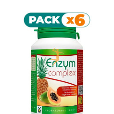 Pack 6x ENZYM COMPLEX 120 CÁPSULAS TEGOR