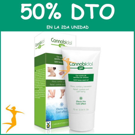 CANNABIDOL GEL 75Ml. TEGOR OFERTA 2 UD