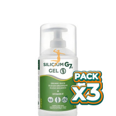Pack 3x G7 GEL 500Ml SILICIUM