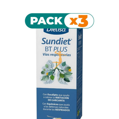 Pack 3x SUNDIET BT PLUS 250Ml. DIETISA