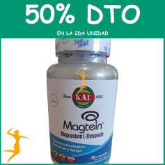 L-THREONATE MAGNESIUM 60 COMPRIMIDOS KAL OFERTA 2 UD