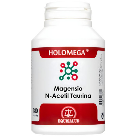 HOLOMEGA MAGNESIO N-ACETIL TAURINA 180 CÁPSULAS EQUISALUD