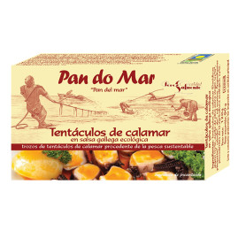 TENTÁCULOS DE CALAMAR EN SALSA GALLEGA ECO 120G PAN DO MAR