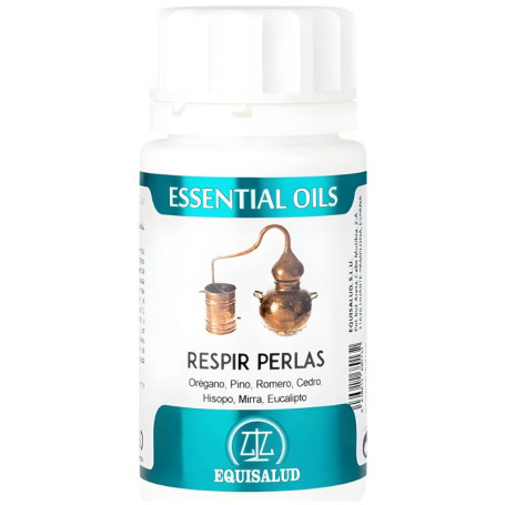 ESSENTIAL OILS RESPIR 60 PERLAS EQUISALUD