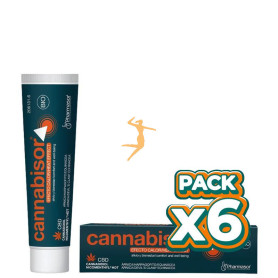 Pack 6x CANNABISOR EFECTO CALOR POMADA 60ML SORIA NATURAL