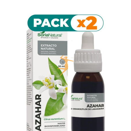 Pack 2x EXTRACTO DE AZAHAR 50ML SORIA NATURAL