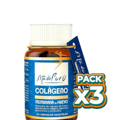 Pack 3x PURA MEMBRANA DE HUEVO 30 CÁPSULAS ESTADO PURO