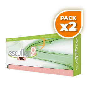 Pack 2x ESCULTER 2 PLUS 40 COMPRIMIDOS + 20 VIALES TEGOR
