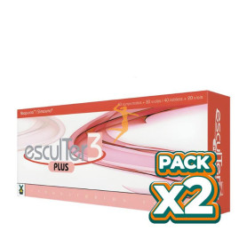 Pack 2x ESCULTER 3 PLUS 40 COMPRIMIDOS + 20 VIALES TEGOR