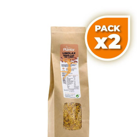 Pack 2x LINOLAX SEMILLAS ENTERAS DE LINO DORADO 300G PLANTIS