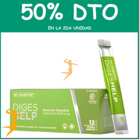 DIGESHELP 12 STICKS BEBIBLES MARNYS OFERTA 2 UD