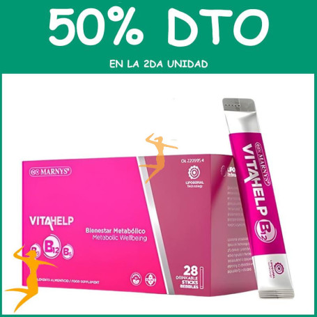 VITAHELP B12 28 STICKS BEBIBLES MARNYS OFERTA 2 UD