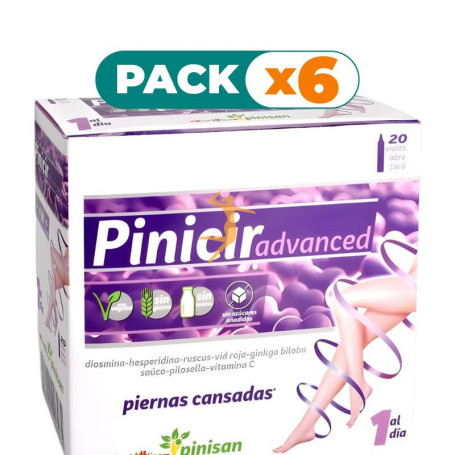 Pack 6x PINICIR ADVANCE 20 VIALES PINISAN