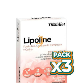 Pack 3x LIPOLINE 30 CÁPSULAS YNSADIET