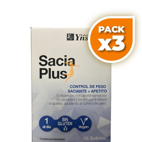 Pack 3x SACIAPLUS 15 SOBRES YNSADIET