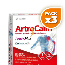 Pack 3x ZENTRUM ARTROCALM 30 CÁPSULAS YNSADIET