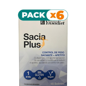 Pack 6x SACIAPLUS 15 SOBRES YNSADIET