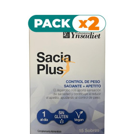 Pack 2x SACIAPLUS 15 SOBRES YNSADIET
