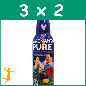 PACK 3x2 DRENANTIA PURE 600ML NOVADIET