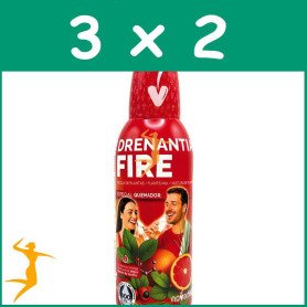 PACK 3x2 DRENANTIA FIRE 600ML NOVADIET
