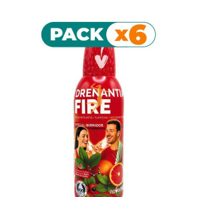 Pack 6x DRENANTIA FIRE 600ML NOVADIET