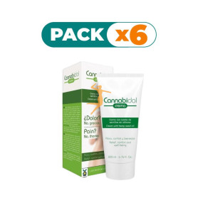 Pack 6x CANNABIDOL CREMA 200Ml. TEGOR