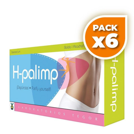 Pack 6x H-PALIMP 30 CAPSULAS TEGOR
