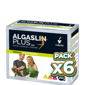 Pack 6x ALGASLIN PLUS 20 VIALES NOVADIET