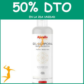 GEL DE DUCHA CORPORAL CON PROPÓLEO 500ML INTERSA OFERTA Segunda unidad al 50%