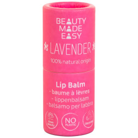 BÁLSAMO LABIAL CON CERA DE ABEJA LAVANDA 6G BEAUTY MADE EASY