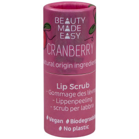 BÁLSAMO LABIAL EXFOLIANTE DE ARÁNDANO 6G BEAUTY MADE EASY