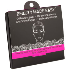 PAPEL SECANTE ROSA 80 HOJAS BEAUTY MADE EASY