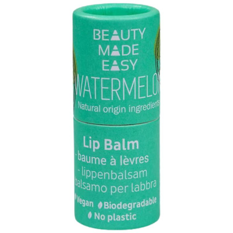 BÁLSAMO LABIAL VEGANO SANDÍA 6G BEAUTY MADE EASY