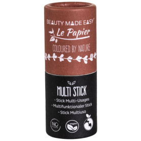 BARRA MULTI-STICK LABIOS Y MEJILLAS MARRÓN 6G BEAUTY MADE EASY