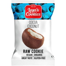 LEYAS GALLETA ECOLÓGICA DE CACAO Y COCO 25G MAYA ORGANIC