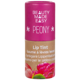 BÁLSAMO LABIAL CON COLOR AROMA PEONÍA 6G BEAUTY MADE EASY