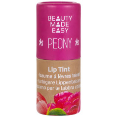 BÁLSAMO LABIAL CON COLOR AROMA PEONÍA 6G BEAUTY MADE EASY