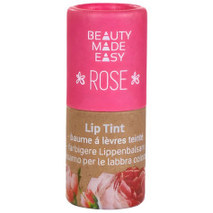 BÁLSAMO LABIAL CON COLOR AROMA ROSA 6G BEAUTY MADE EASY
