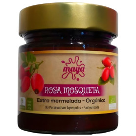 MERMELADA EXTRA ORGÁNICA DE ROSA MOSQUETA 250G MAYA ORGANIC