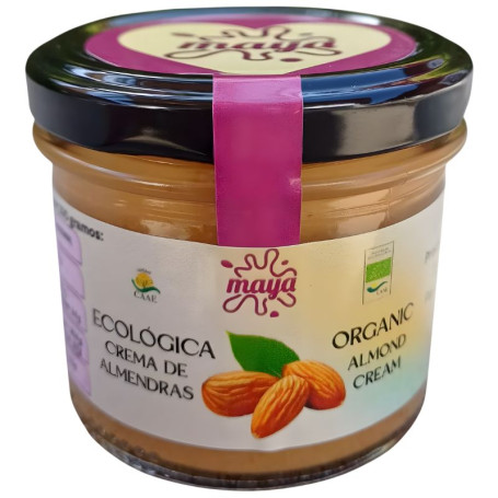 CREMA ECOLÓGICA DE ALMENDRA 100G MAYA ORGANIC