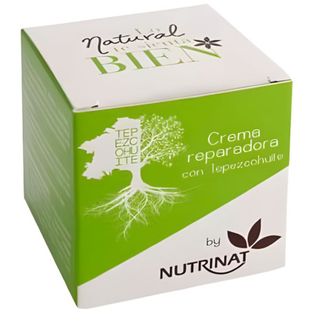 CREMA FACIAL REPARADORA CON TEPEZCOHUITE 50ML NUTRINAT