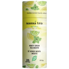 INFUSIÓN TÉ VERDE Y MENTA ESTILO MOJITO 25 FILTROS MAYA ORGANIC