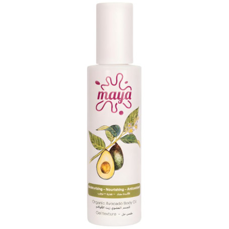 ACEITE CORPORAL DE AGUACATE 100ML MAYA ORGANIC