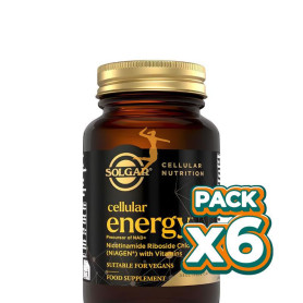 Pack 6x CELLULAR ENERGY 28 CÁPSULAS SOLGAR