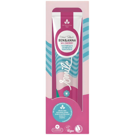 DENTÍFRICO DE BAYA SILVESTRE CON FLÚOR 75ML BEN&ANNA