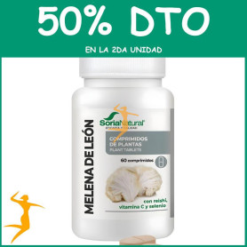 MELENA DE LEÓN 60 COMPRIMIDOS SORIA NATURAL OFERTA 2 UD