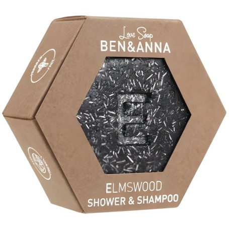 CHAMPÚ Y GEL SÓLIDO ELM WOOD 60G BEN&ANNA