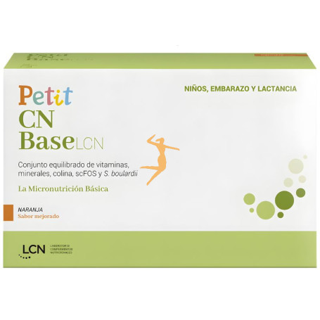 PETIT CN BASE 30 SOBRES NARANJA LCN